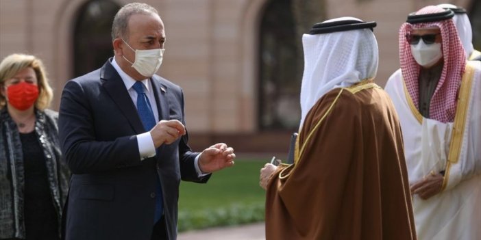 Dışişleri Bakanı Çavuşoğlu, Bahreyn Veliaht Prensi İle Görüştü