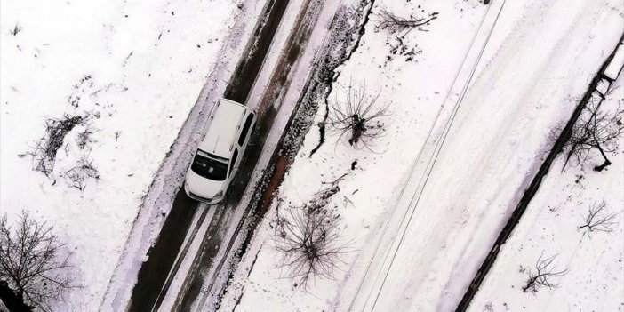 Sağlık Ekipleri, Kovid-19 Aşısı Olamayanlar İçin Karlı Yolları Aşıyor