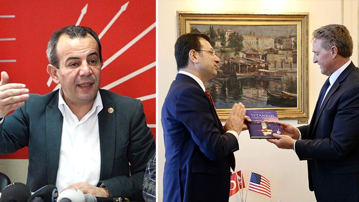 CHP'li Tanju Özcan'dan Ekrem İmamoğlu'na ABD göndermesi: Emperyalistlerin uşaklığını yapmam