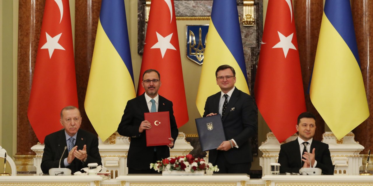 Türkiye ile Ukrayna arasında 8 anlaşma imzalandı