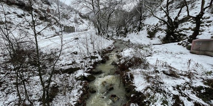 Ganos Dağı Eteklerindeki Ormanlarda Kış Güzelliği