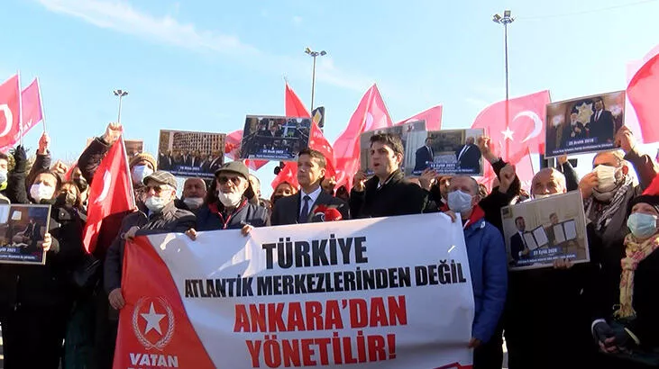 Vatan Partisi'nden İBB önünde protesto