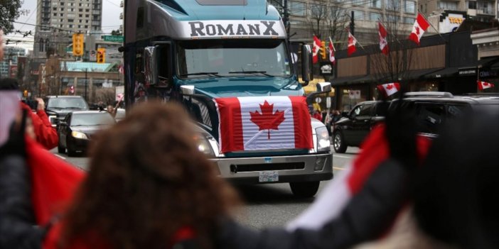 Kanada’da Kamyoncuların Protestosu 'ayaklanma' Olarak Nitelendirildi