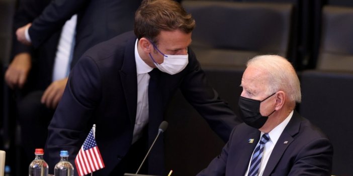 Biden Ve Macron, Ukrayna-rusya Krizini Görüştü
