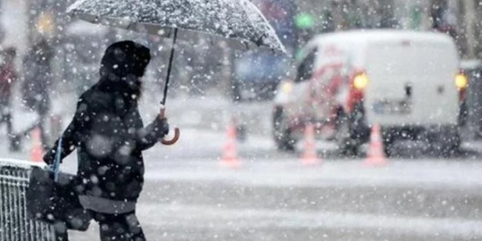 kar yağışı ve fırtına uyarısı!