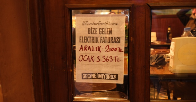 Esnaf ‘soygunun faturası’nı camlara astı: Geçinemiyoruz