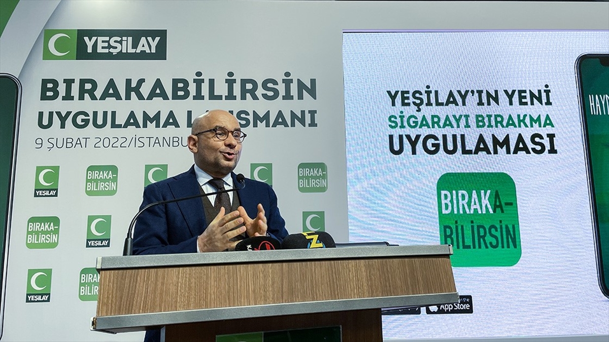 Yeşilay "bırakabilirsin" Uygulamasını Sigarayı Bırakma Günü'nde Tanıttı