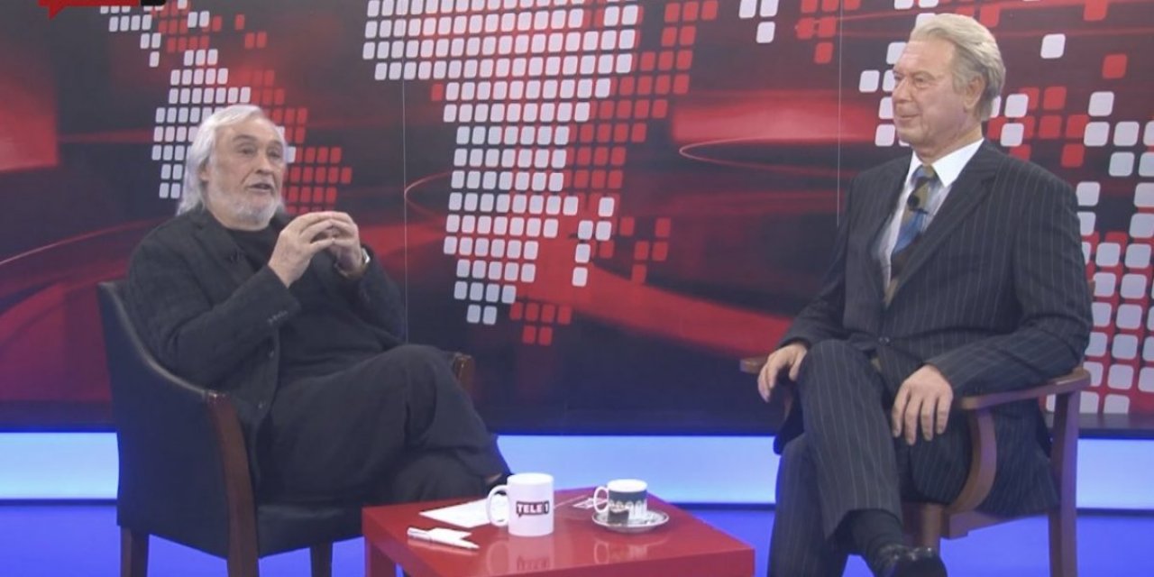 Müjdat Gezen, Uğur Dündar’ın bal mumu heykeli ile ekrana çıktı