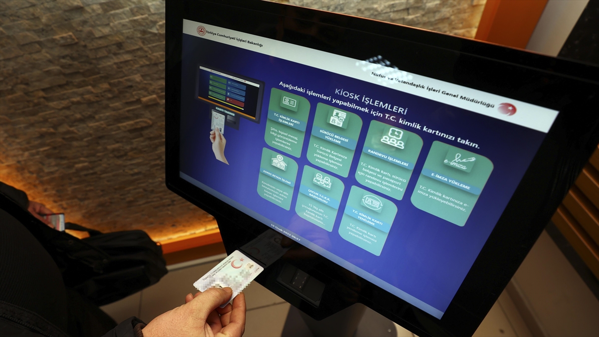'Nüfusmatik'ler 81 İlde Aktif Hale Geldi