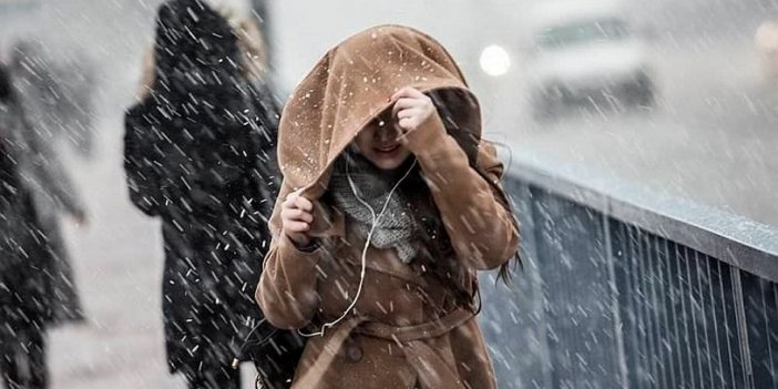 Karla karışık yağmur ve sağanak geliyor!