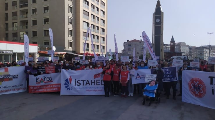 Aile hekimleri ve ASM çalışanları grevde