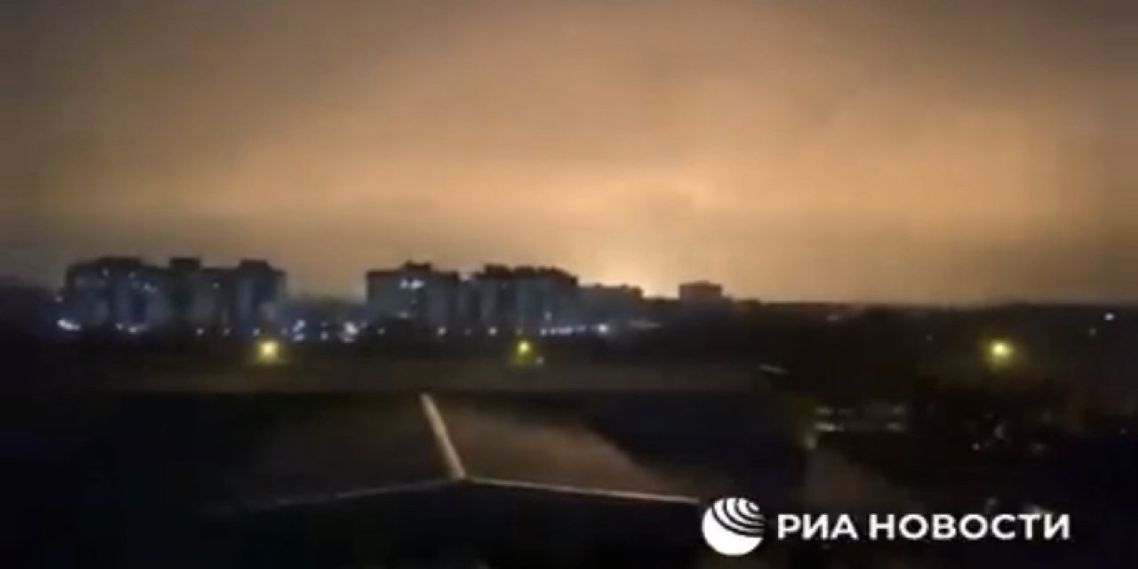 SONDAKİKA Ukrayna’nın Doğusu Lugansk bölgesinde şiddetli patlama