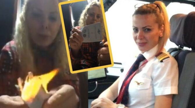 “Siz yabancı pilot uçurmaya devam edin” dedi lisansını yaktı