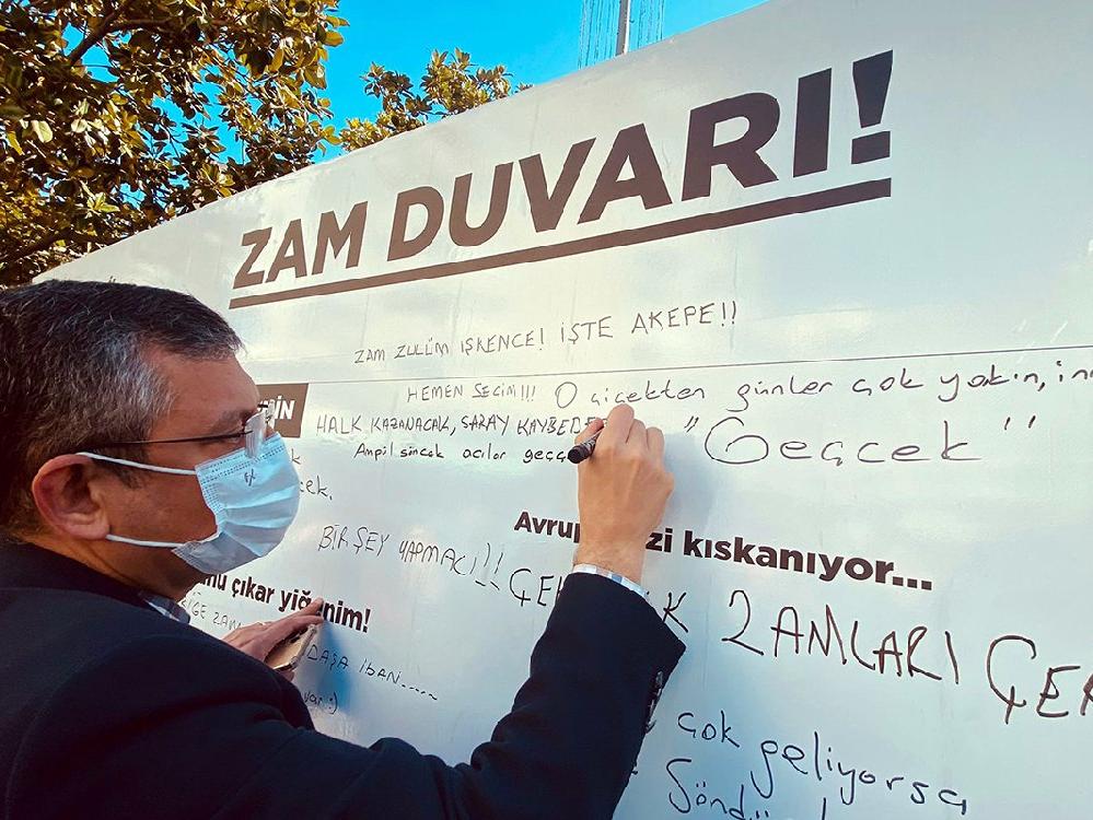 Özgür Özel’den ‘Zam Duvarı’na Tarkanlı cevap