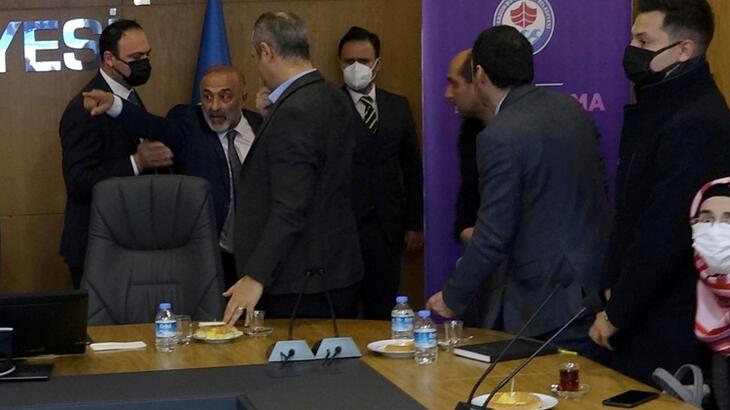 ‘Öfke kontrolü eğitimi’ imza protokolünde kavga çıktı