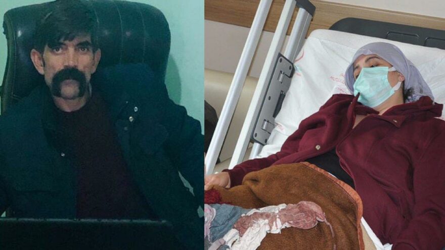 Gece yemek vermeyen eşini sırtından bıçakladı!