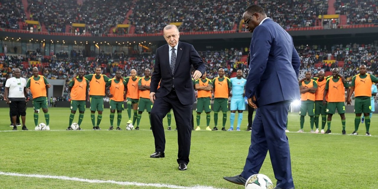 Senegal Stadı, Cumhurbaşkanı Erdoğan'ın katılımıyla açıldı