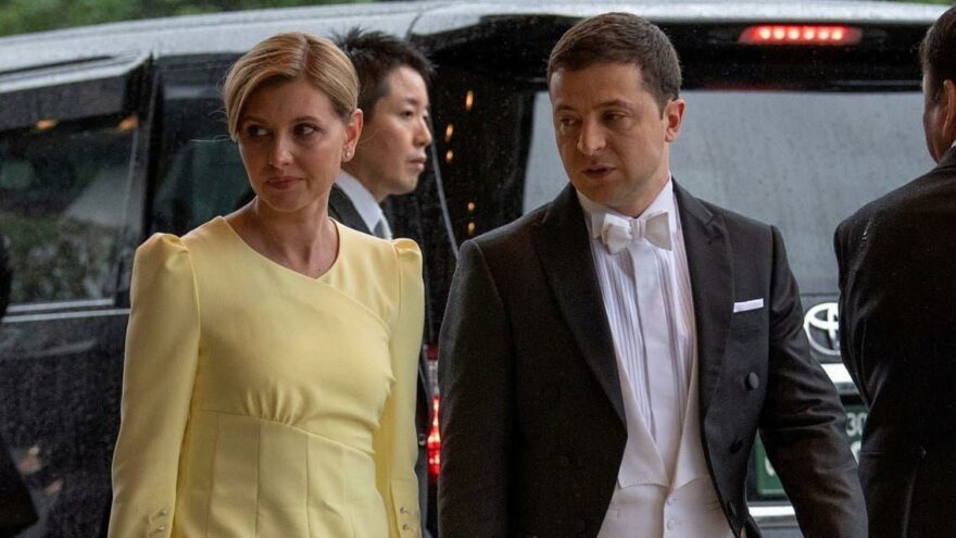 Zelenskiy’nin hayatından sonra Ukrayna First Lady’si de gündem oldu