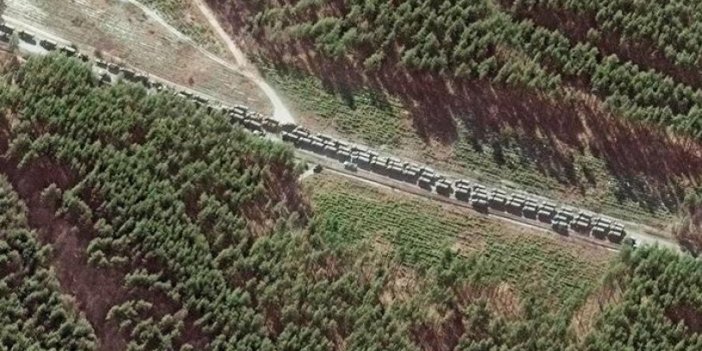 64 KM'lik Rus Konvonyu Ukrayna'ya İlerliyor