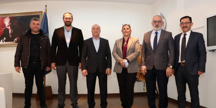 SANAYİCİLERDEN ÇERÇİOĞLU'NA ZİYARET