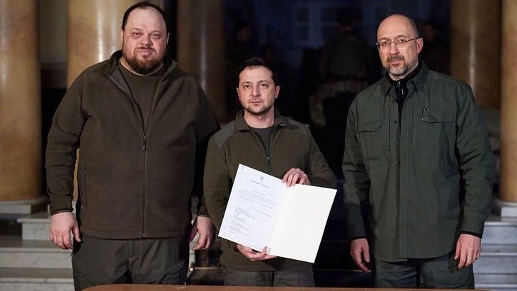 Avrupa Parlamentosu Ukrayna'nın başvurusunu kabul etti