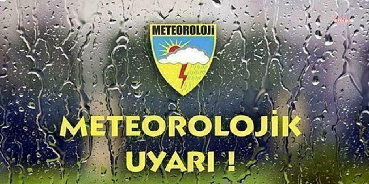METEOROLOJİDEN UYARI ANKARA, KIRIKKALE, KIRŞEHİR, ÇANKIRI, ÇORUM ÇEVRELERİNE GELDİ