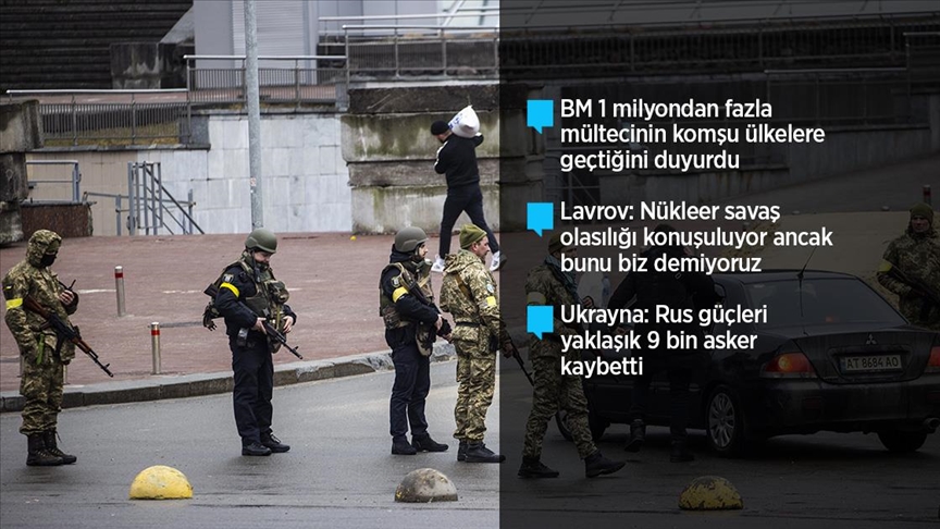 Rusya'nın Ukrayna'ya saldırısı 8. gününde