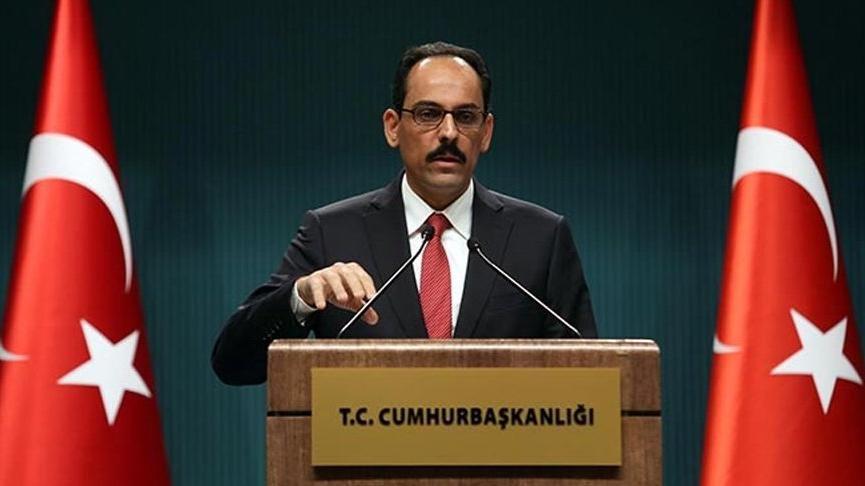 Cumhurbaşkanlığı Sözcüsü Kalın, Sherman ile görüştü