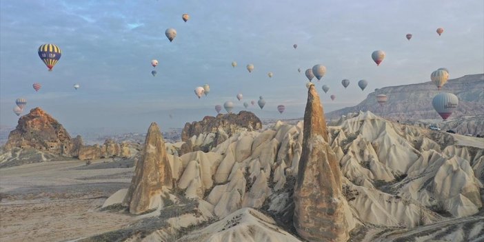 Kapadokya'yı Şubatta 83 Bin 432 Turist Gezdi