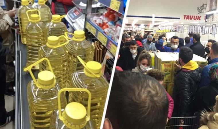 Marketlerde 5 litrelik ayçiçeği yağı tükendi!