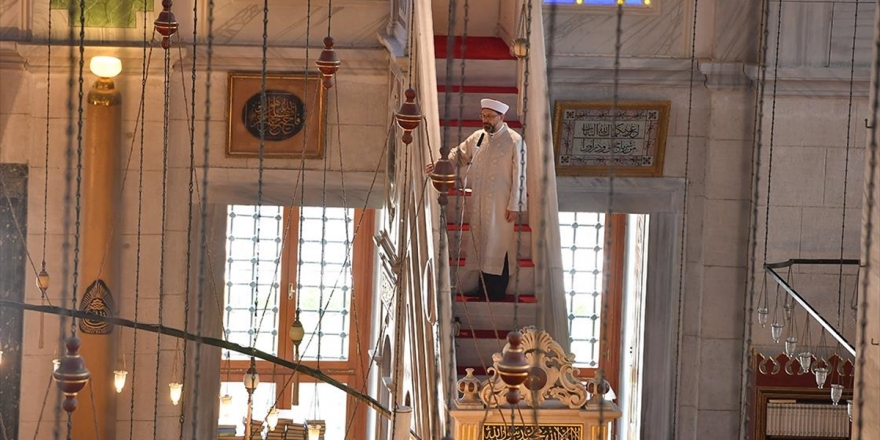 Diyanet İşleri Başkanı Erbaş Vatandaşları Yenikapı'ya Davet Etti