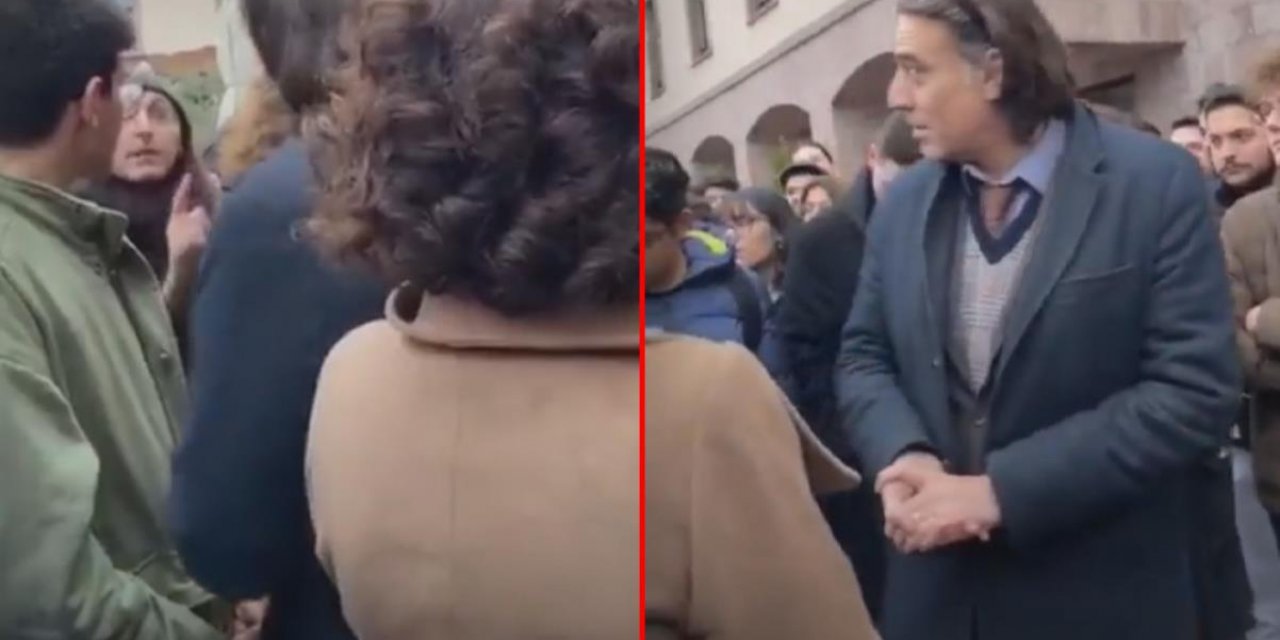Koç Üniversitesi Öğrenci Dekanından tepki toplayan hareket! Şikayetlerini söyleyen öğrencinin üzerine yürüdü: Sen ne diyorsun la