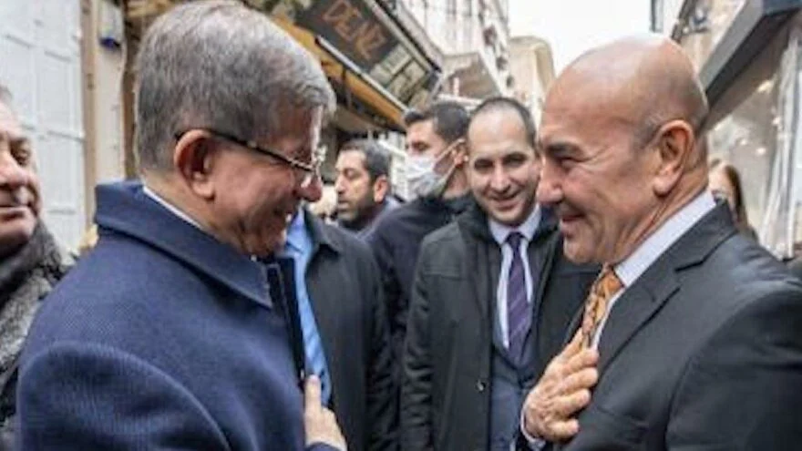 Davutoğlu’ndan Tunç Soyer’e ziyaret