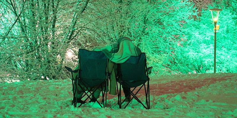 Başkent Ankara'dan kartpostallık kar manzaraları!