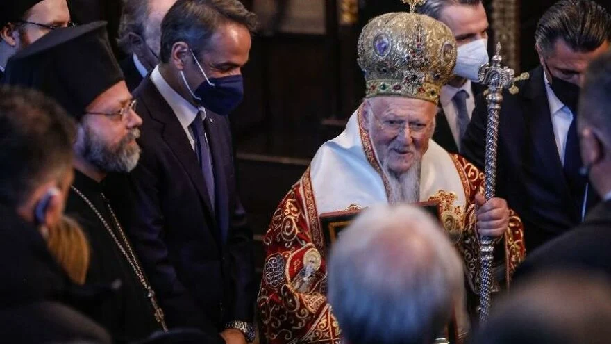 Miçotakis, İstanbul’da ayine katıldı