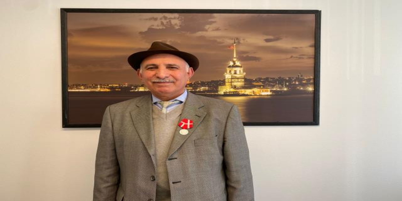 Danimarka'da 41 yıl aralıksız aynı işyerinde çalışan Konyalı Türk işçiye kraliyet madalyası: Hastalık izni bile almamış