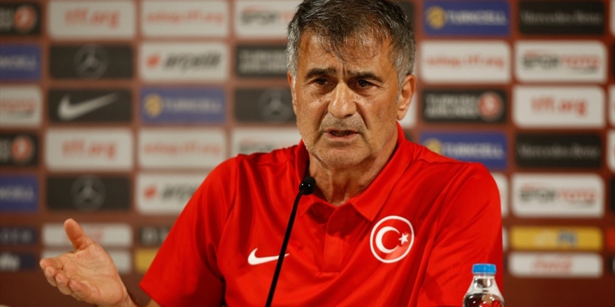 A Milli Futbol Takımı Teknik Direktörü Güneş: Beklentimiz Güzel Maç Olsun