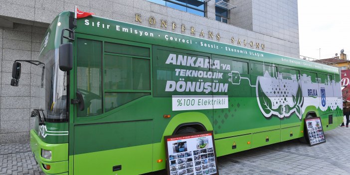 ANKARA BÜYÜKŞEHİR’İN DÖNÜŞTÜRÜLMÜŞ YÜZDE 100 ELEKTRİKLİ OTOBÜS PROJESİ LONDRA YOLCUSU