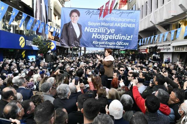 Meral Akşener mikrofonu vatandaşa uzattı, bir dokundu bin ah işitti