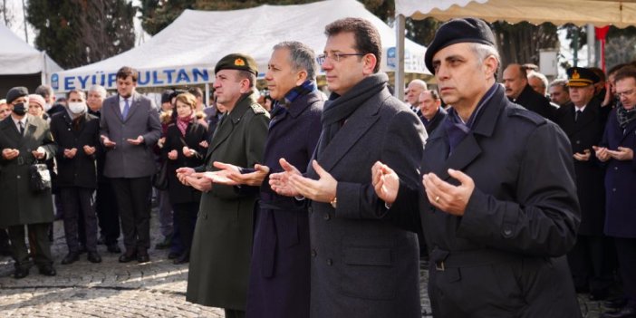 Çanakkale şehitleri kar altında anıldı