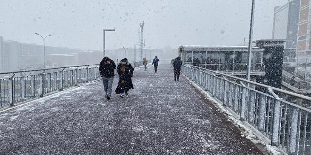 Meteoroloji tek tek saydı! Kar fırtınası uyarısı