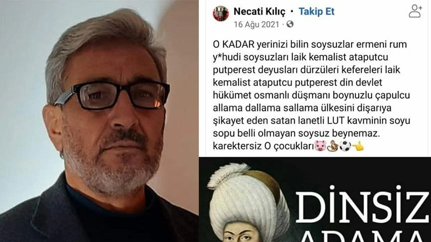 Din öğretmeninden küfürlü paylaşım