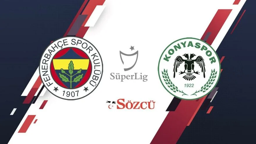 Fenerbahçe-Konyaspor maçının ilk 11leri belli oldu