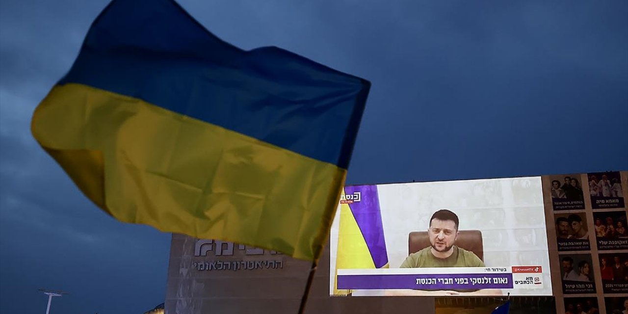 Zelenskiy, İsrailli Milletvekillerinden "Yahudileri Korumak İçin" Askeri Destek İstedi