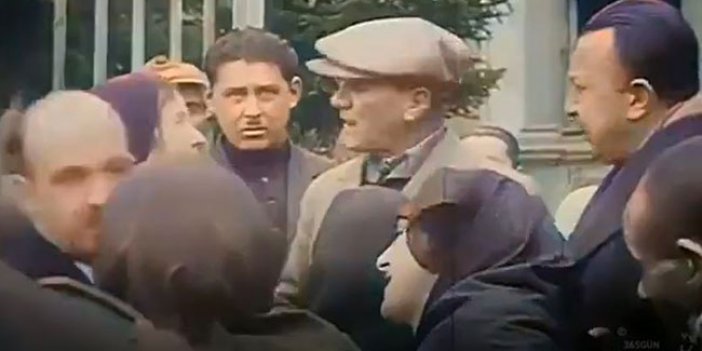 Atatürk’ün ilk defa göreceğiniz videosu ortaya çıktı