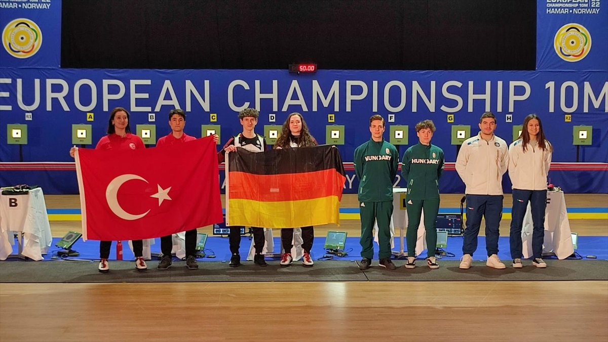 Havalı Silahlar Avrupa Şampiyonası'nda Bir Gümüş Madalya Daha