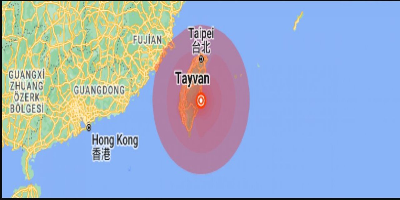 Tayvan'da 6,6 büyüklüğünde deprem meydana geldi