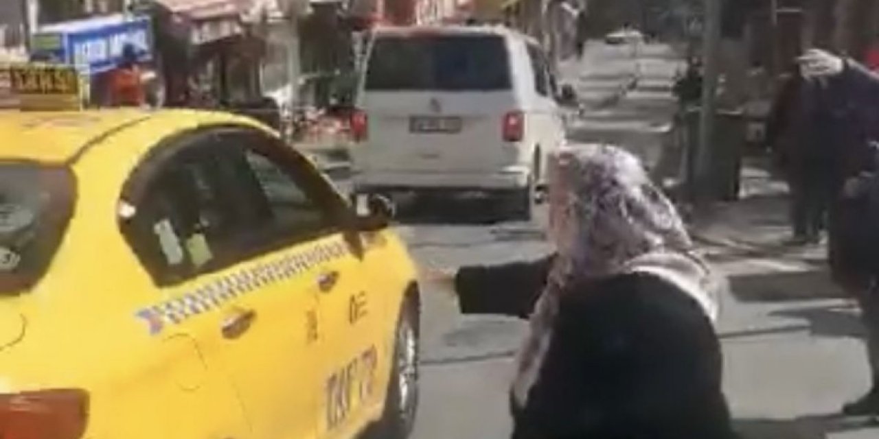 İstanbul’da yaşlı kadını almayan taksicilere cezai işlem uygulandı
