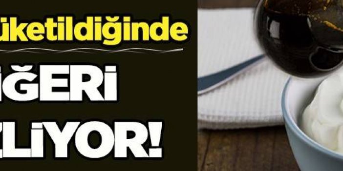 Yoğurtla tüketildiğinde akciğeri temizliyor!