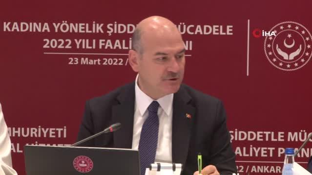 Süleyman Soylu: "Şu ana kadar 3 milyon 400 bin kadın KADES uygulamasını indirdi"
